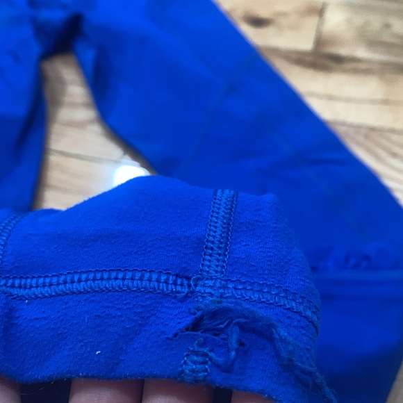 lululemon blue leggings size 0 - Picture 3 of 3